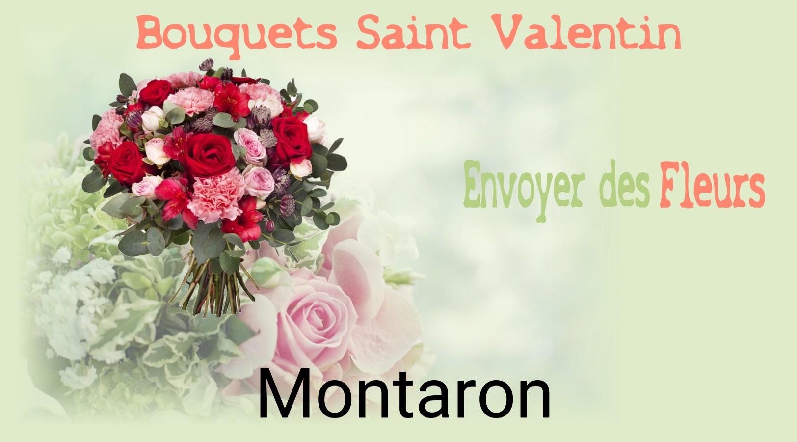 Roses de Saint-Valentin livrées à Montaron